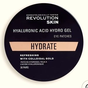 Revolution Gold Eye Hydrogel Hydrating Eye Patches With Colloidal Gold.
